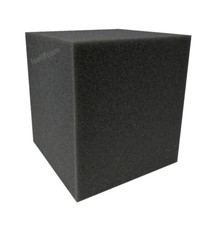 Isellfoam Gymnastics Foam Pit Cubes/Blocks 6" inch Charcoal 16 Piece