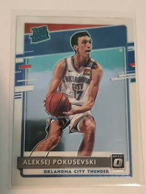 2020-21 Panini Donruss Optic NBA: No.167 Aleksej Pokusevski (OKC Thunder) Rookie