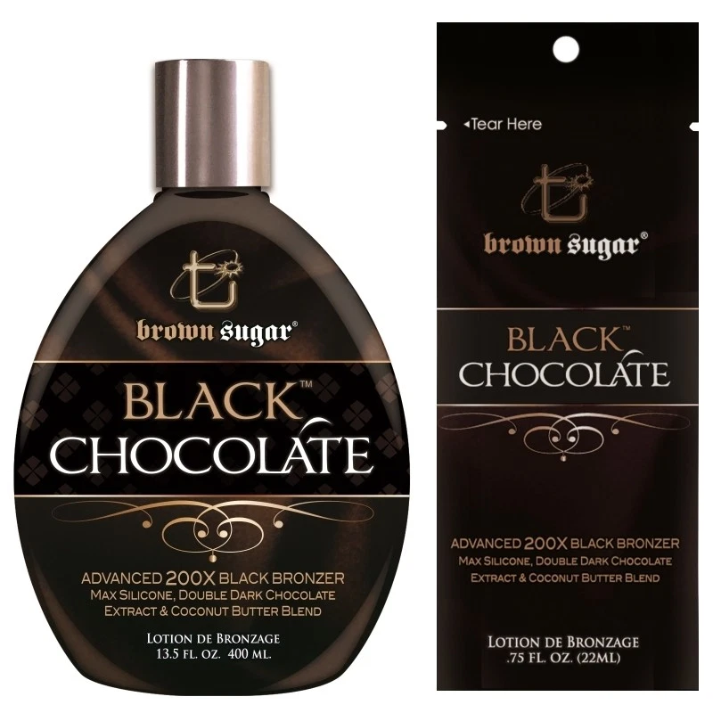 Tan Incorporated Black Chocolate Advanced Black Bronzer sunbed tanning lotion