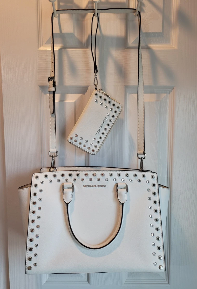Michael kors best sale purse with rhinestones