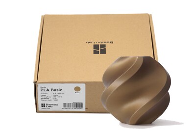 Bambu Lab PLA Basic Filament Bronze 1Kg 1,75mm 3D Drucker Prusa Creality AMS