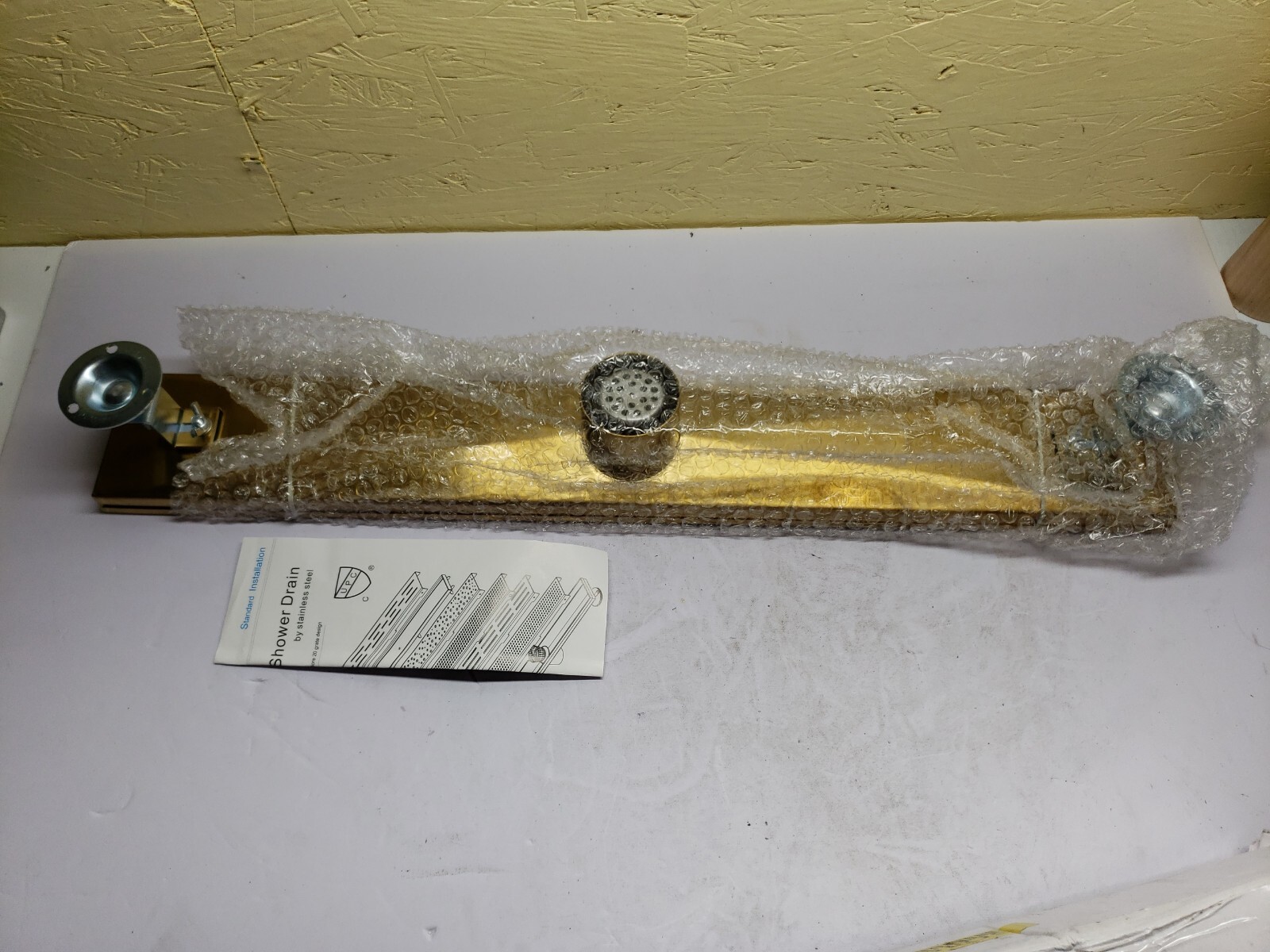 Signature Hardware ZA3T0124PBC 24" Cohen Linear TileIn Shower