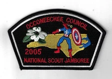 2005 National Scout Jamboree JSP Occoneechee Council BLK Bdr.