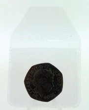 Plastic Coin Wallets Anti Glare PVC 2" X 2" Envelope