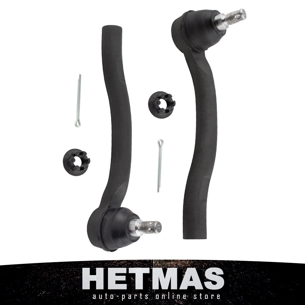 For 2007-2013 Acura MDX ZDX Honda Pilot Set of 2 Left & Right Outer Tie Rod Ends