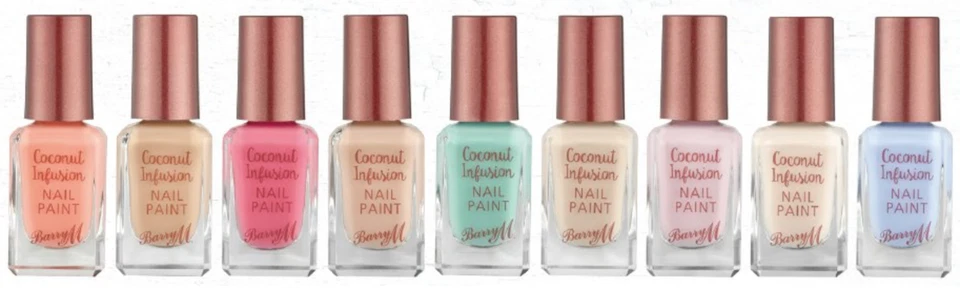 Barry M Coconut Infusion Nail Polish - 10ml. *3 For 2*