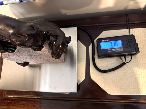 RARE Austin Production Sculpture Panther 1996 Alexsander DANEL Signed polychrome - Picture 22 of 24