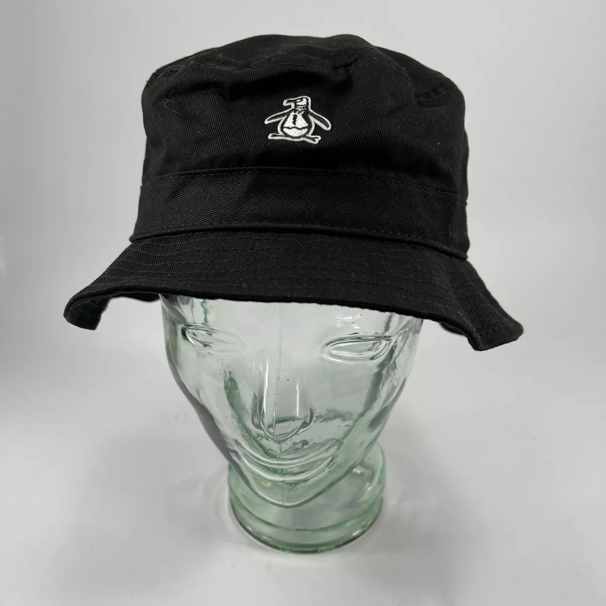 ORIGINAL PENGUIN by Munsingwear Black Bucket Summer Sun Hat Men s Women s