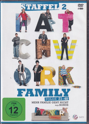 Patchwork Family Staffel 2 DVD Box Folgen 21 40 SAT.1 Serie 4 DVDs Sealed #X1442
