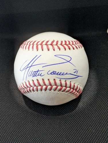 Hunter Greene Autographed Baseball Cincinnati Reds