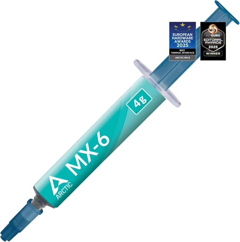 MX-6 (4G) - Ultimate Performance Thermal Paste for CPU, Consoles, Graphics Cards