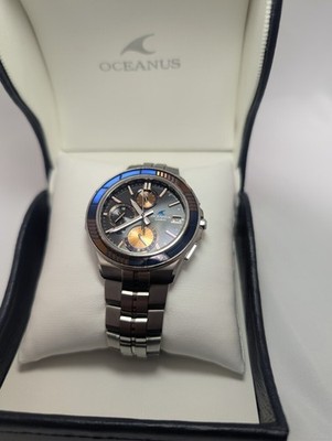 Casio Oceanus Radio-Controlled Solar OCW-S5000D-1AJF Working
