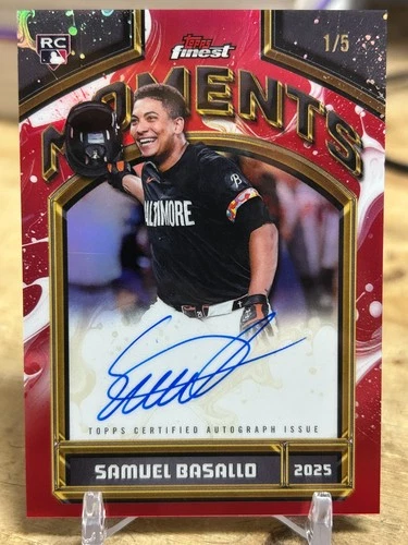 2026 Topps Finest Samuel Basallo Red (RAW)