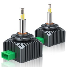 2X D3S D3R D3C LED Headlight Bulbs 200W High Low Beam Replace HID Xenon Canbus