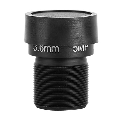 5MP High Definition 3 6 Mm CCTV-Kameraobjektiv 90 Grad Weitwinkel Für