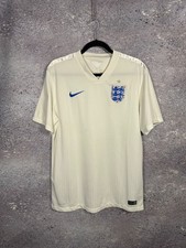 Vintage England National Team 2014 Nike Soccer Jersey Large
