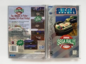 Sega Rally Championship Sega Saturn - NTSC-U/C USA VGC CIB with Foam - Tracked