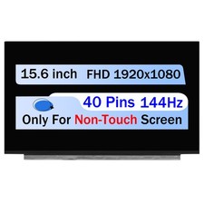 144Hz FHD 40 Pin 15.6" LCD Screen Replacement for Dell G3 3590 P89F001 P89F002