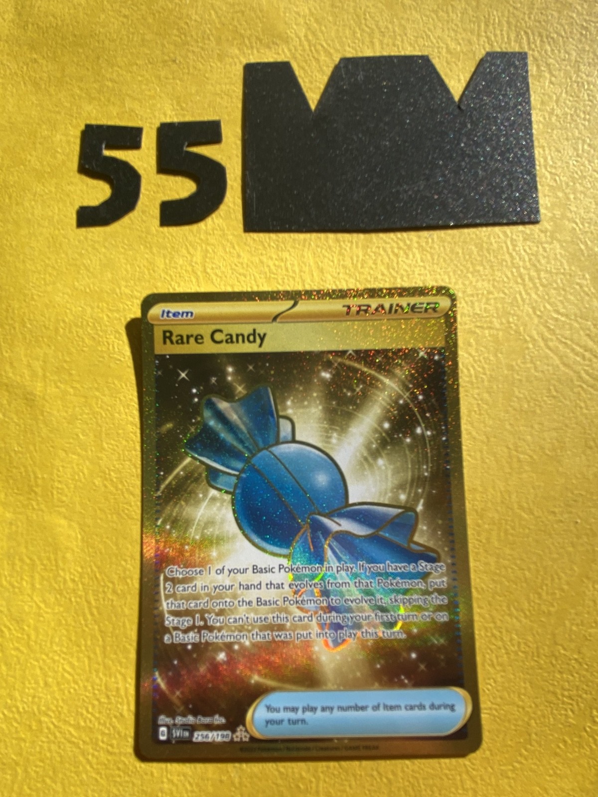 Rare Candy, Pokémon SV01: Scarlet & Violet Base Set Hyper Rare, 256/198