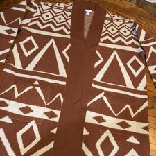 Southwest style Women s Cardigan 2x Canyon Retreat from qvc