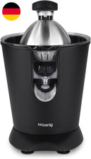 H.Koenig AGR82 - Professionelle Elektrische Zitruspresse 160W, Hebel Und Filter 