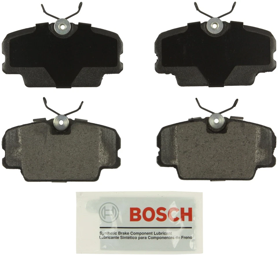 Juego de pastillas de freno de disco delanteras Bosch BE278 1984-1990 MERCEDES 190E 190D BMW 325 Foto 3 de 4