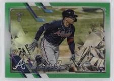 2021 Topps Chrome Ben Baller Edition Green Refractor 30/99 William Contreras sc2