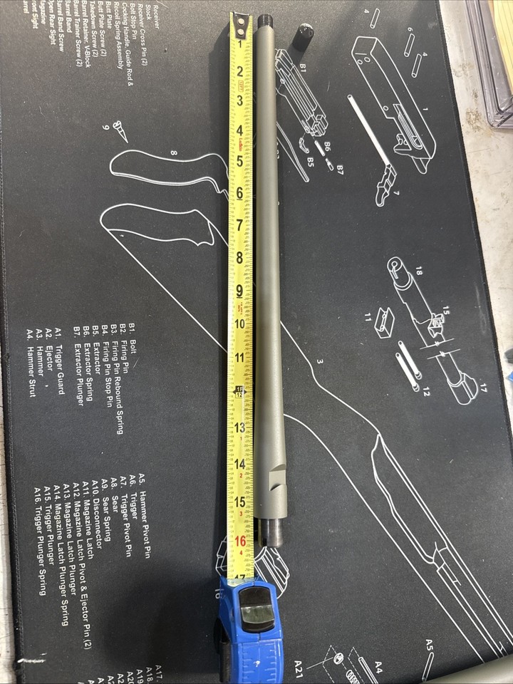 ruger 10 22 threaded Rifle barrel 16 Inch. Parkerized Grey | eBay