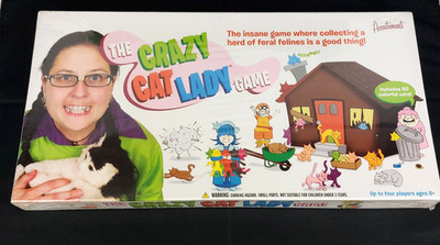 The Crazy Cat Lady Game Sealed Board Game Accoutrements 2008 Rare Cats