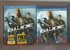 G.I. Joe: Retaliation Blu-ray, DVD, 2013, Slipcover, NO DIGITAL  LIKE NEW