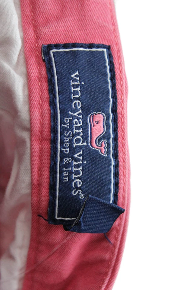 Vineyard Vines Boys Flat Front Pockets Chino Shorts Carol Size 14 - Image 3 of 4