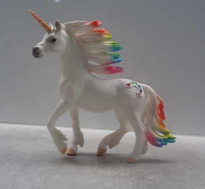 Schleich 70523 Regenbogen Einhorn Bayala Hengst Figur Fantasy