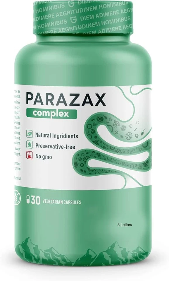 SENZA MARCHIO Parazax Complex (30 capsule) Difesa naturale contro parassiti e...