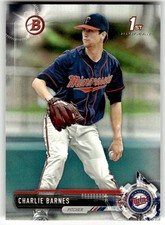 2017 Bowman Draft #BD-76 Charlie Barnes 1st Minnesota Twins Baseball
