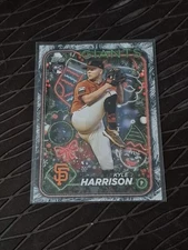 Kyle Harrison 2024 TOPPS HOLIDAY Baseball Card