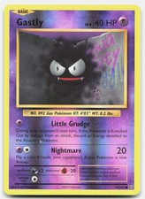 Evoluzioni Gastly 47/108 LP Pokemon Reverse Holo Carta Tcg Comune
