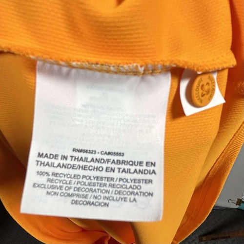 Nike Court Advantage Tennis Orange Polo Shirt Mens XL Orange Dri-Fit 934305-830 - Picture 11 of 16