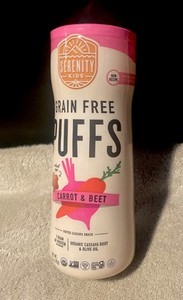 Serenity Kids - Puff Crt Beet Veg - Case Of 6-1.5 Oz