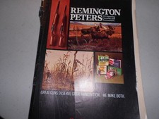 1971 Remington Peters Firearms Catalog 1100 870