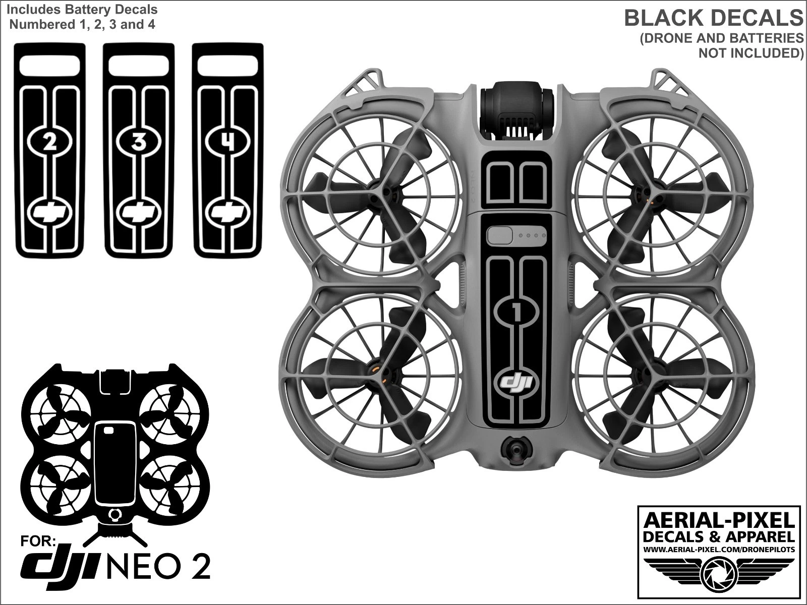 Black Decal