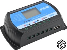 RTD1210 Solar Charge Controller - PWM - 12V/24V - 10A - USB - Used