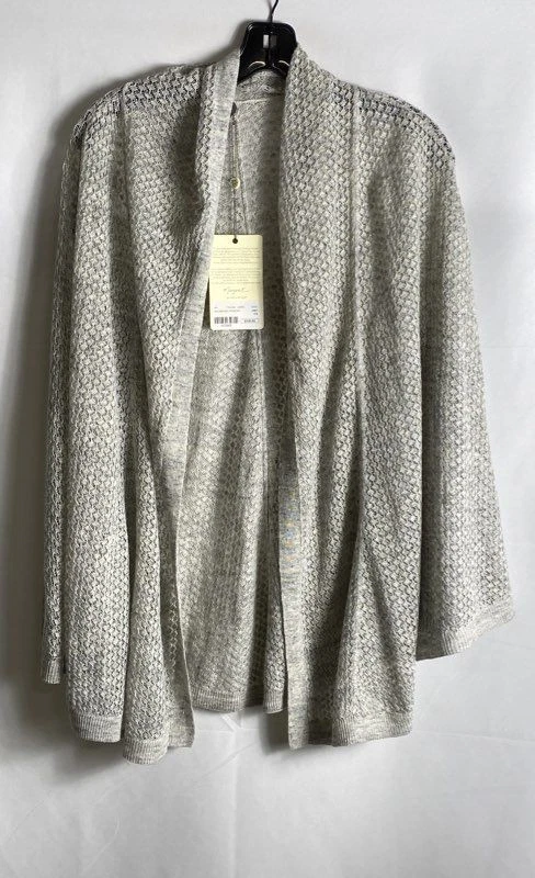 Margaret O'Leary Women's Mist Gray Italian Linen Neo Poncho Shawl O/S NWT
Opens in a new window or t