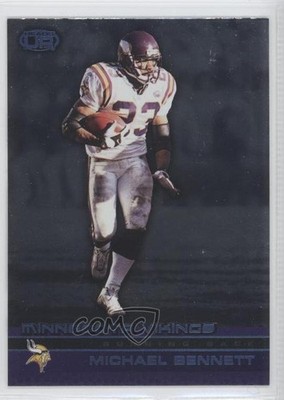 2002 Pacific Heads Up Blue 73/210 Michael Bennett #68 0w8