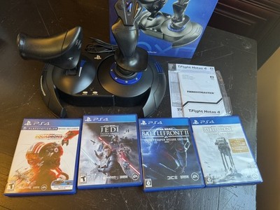 Thrustmaster T.Flight Hotas 4 Star Wars Squadrons, Jedi Fallen Order Battlefront