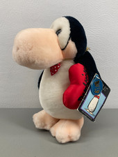 Vintage Bloom County Opus Plush Penguin with Heart 10" Dakin 1982 with Tags