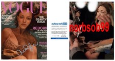 AMANDA SEYFRIED SIGNED VOGUE CHLOE 8x10 PHOTO wEXACT VIDEO PROOF & AUTOGRAPH COA