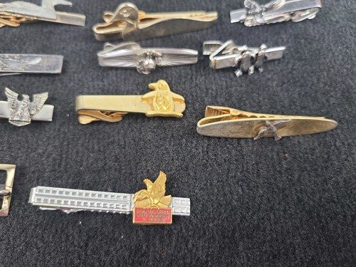 Lote mixto de 16 clips de barra de corbata vintage con tema de pájaros - Imagen 5 de 6