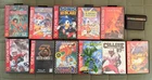 Sega Genesis Game Cartridges in Box, Lot of 12 (Sonic, Lion King, Mortal Kombat)