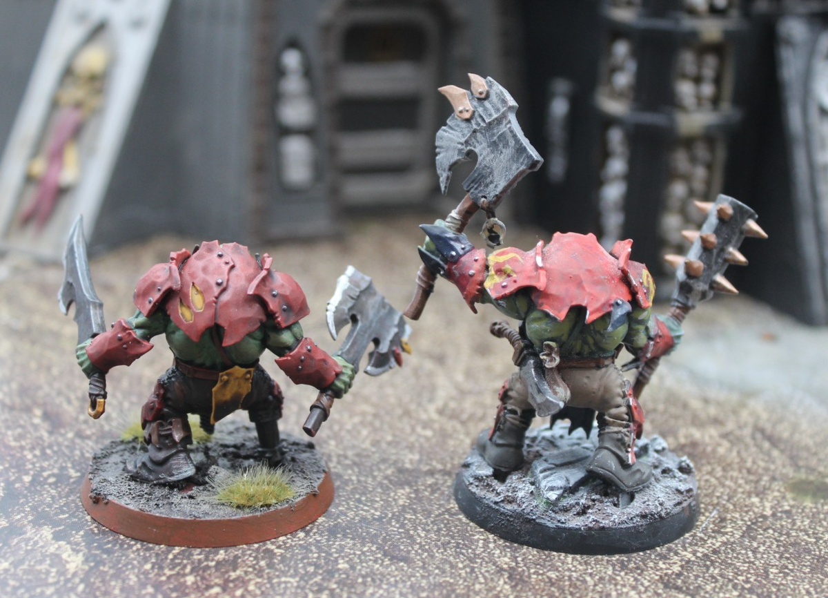 Iron Jawz 5x Brutes, Orruk Warclans - Age of Sigmar, Well Painted