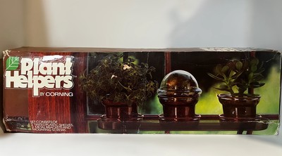 New Vintage Plant Helpers SHELF Corning U.S.A. Hard To Find Rare